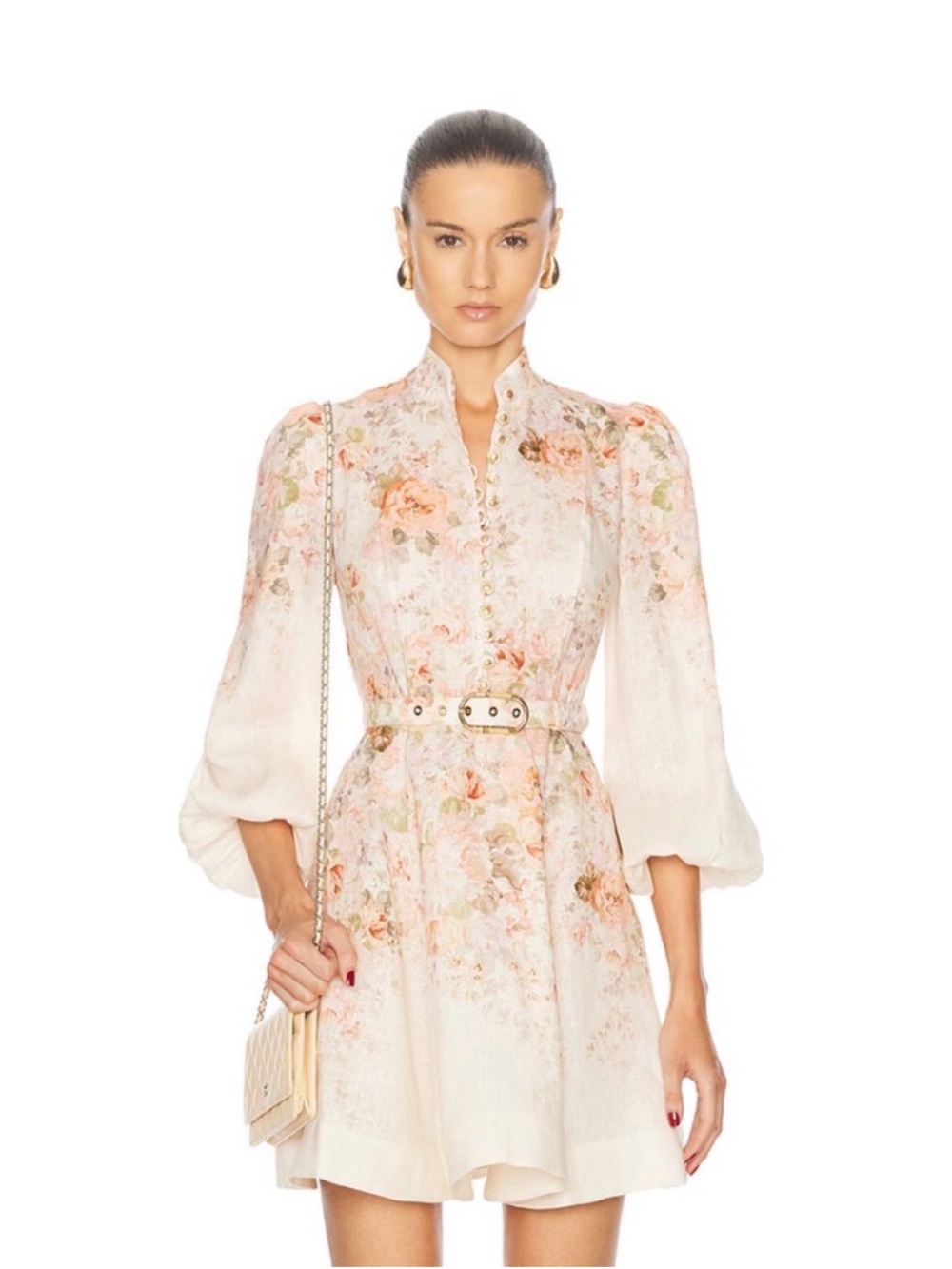 Zimmermann Women's Illustration Mini Dress